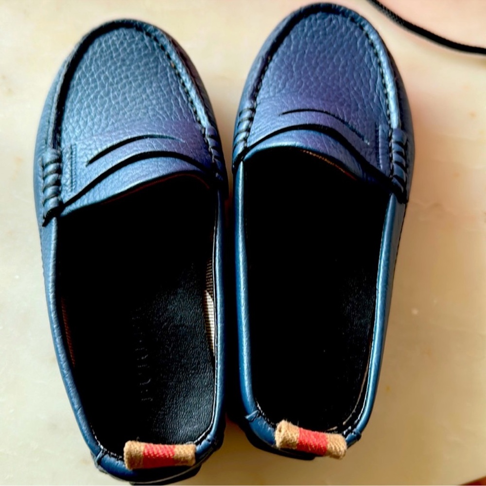 Burberry toddler loafers
